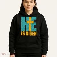 He Is Risen Jesus Christ Christian Hoodie thumb 5