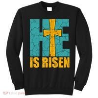 He Is Risen Jesus Christ Christian Sweatshirt thumb 0