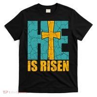 He Is Risen Jesus Christ Christian T-Shirt thumb 0