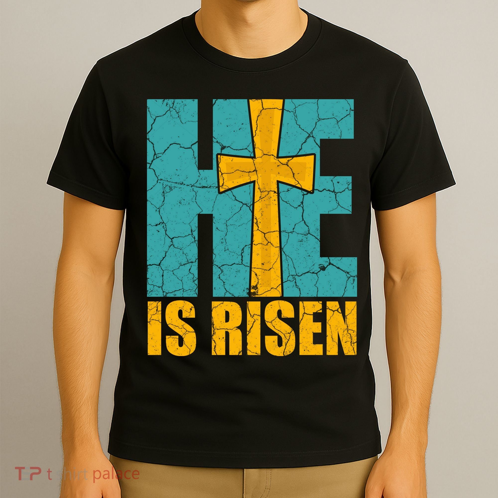 He Is Risen Jesus Christ Christian T-Shirt