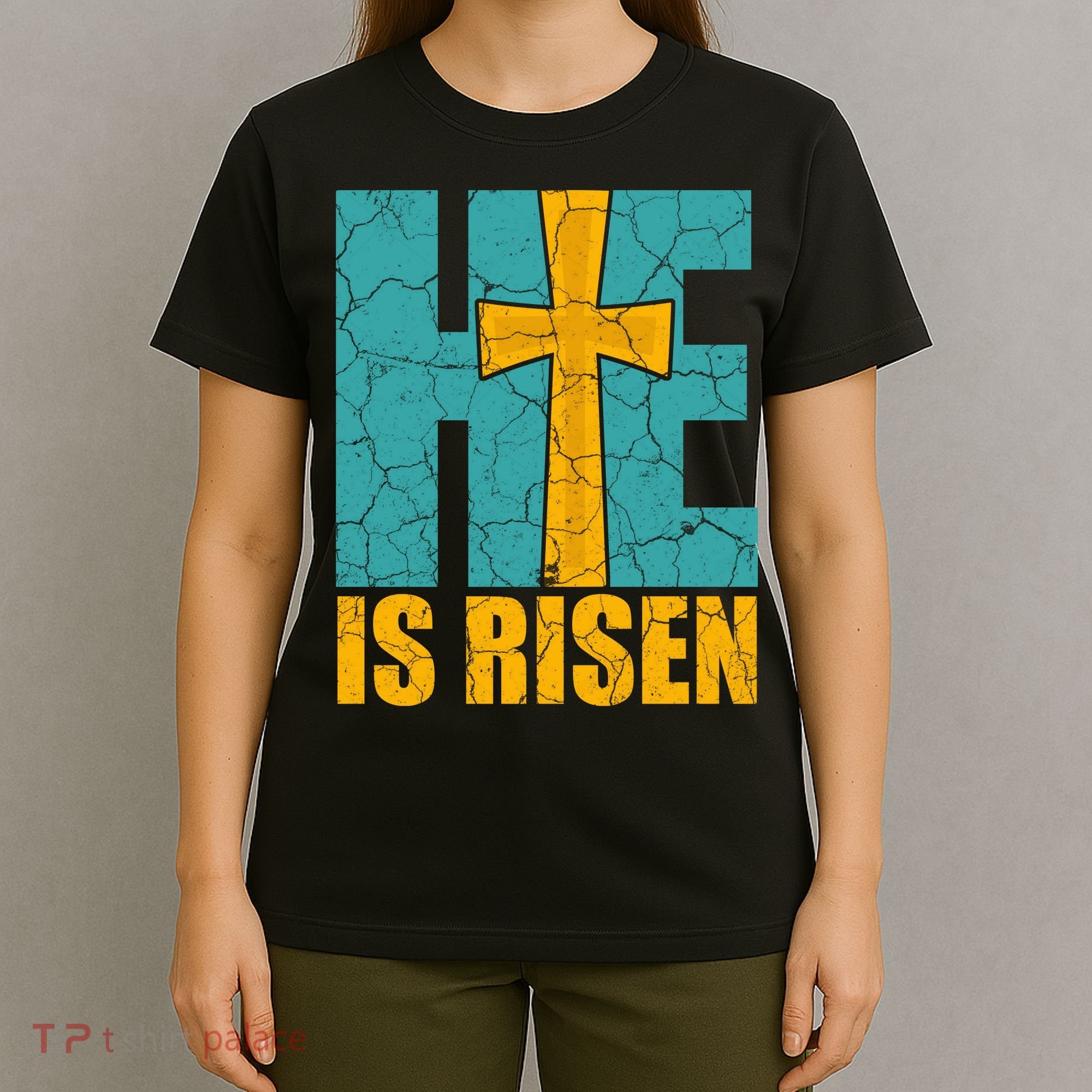 He Is Risen Jesus Christ Christian T-Shirt