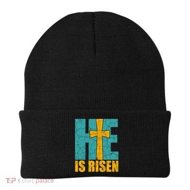 He Is Risen Jesus Christ Christian Beanie