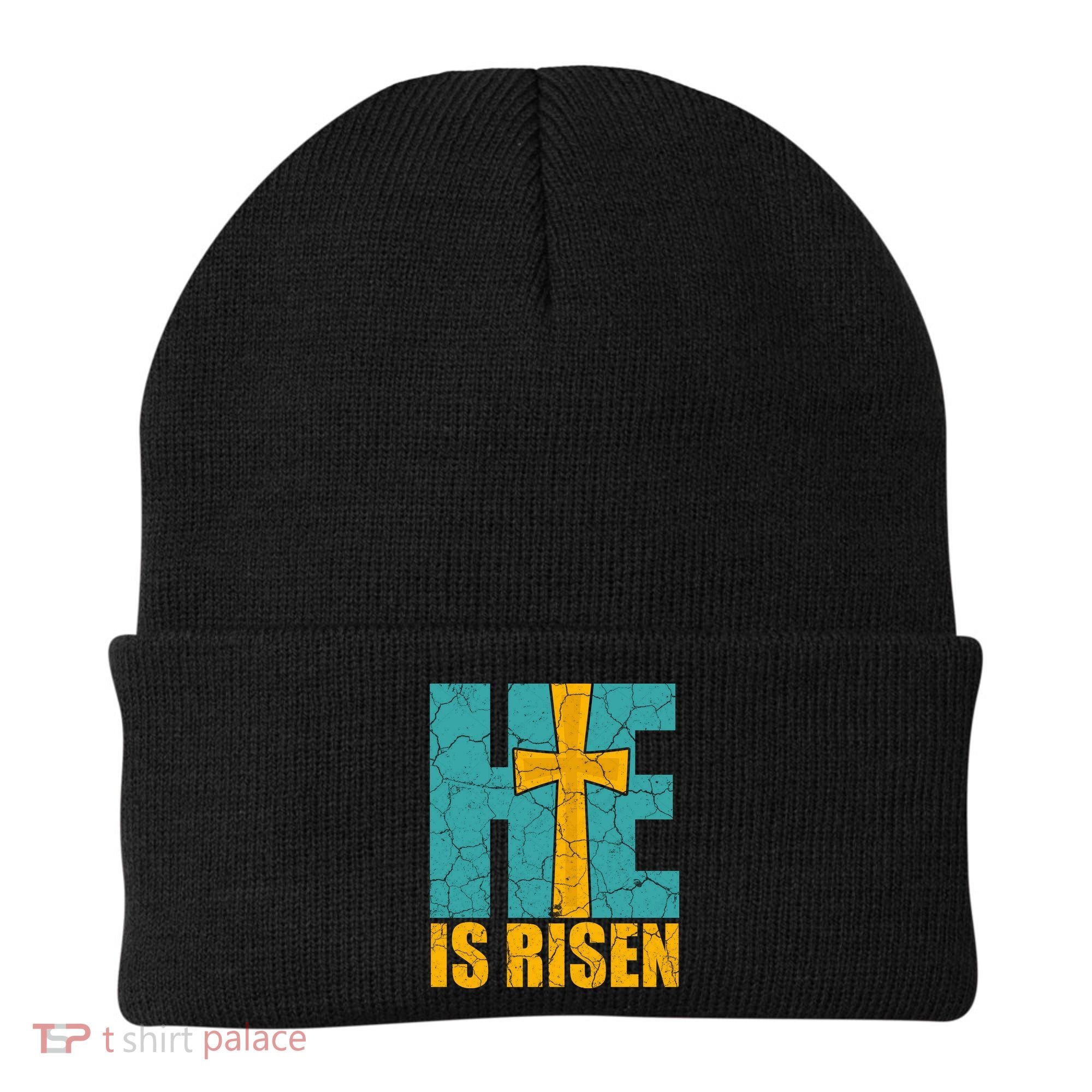 He Is Risen Jesus Christ Christian Beanie