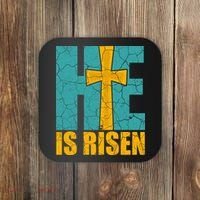 He Is Risen Jesus Christ Christian Coaster thumb 0