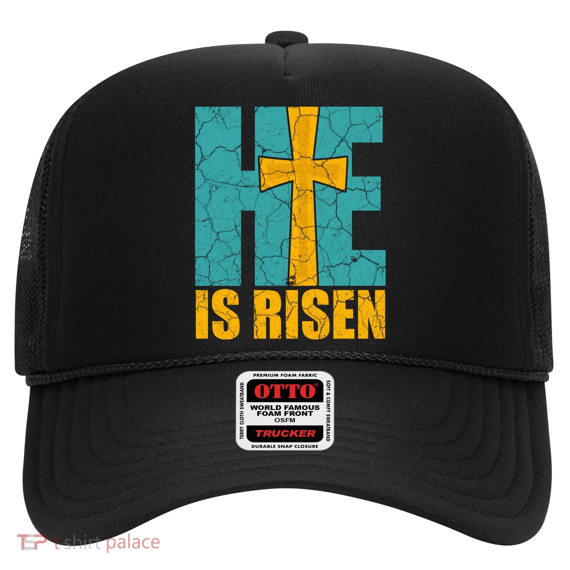 He Is Risen Jesus Christ Christian Hat