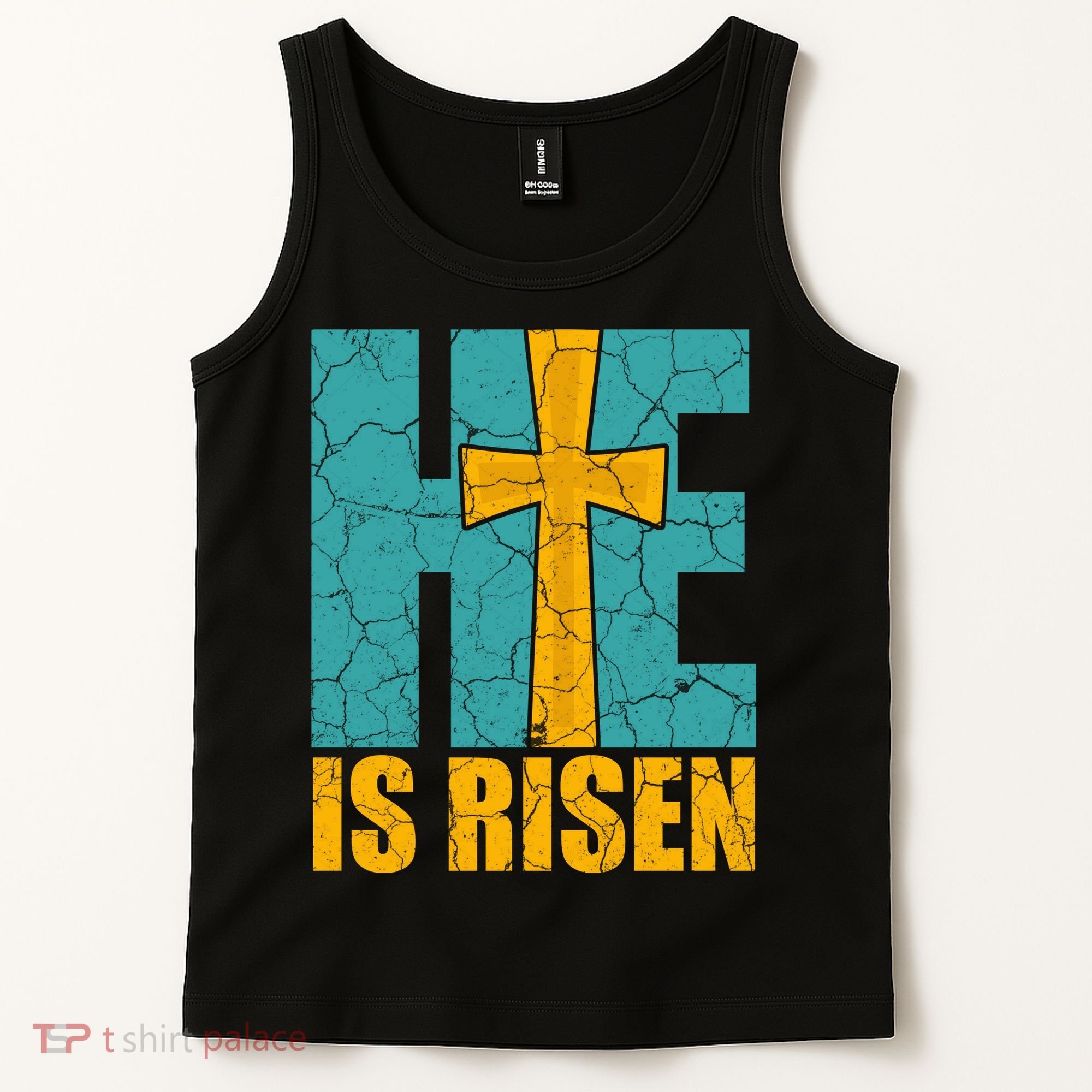 He Is Risen Jesus Christ Christian Tank Top