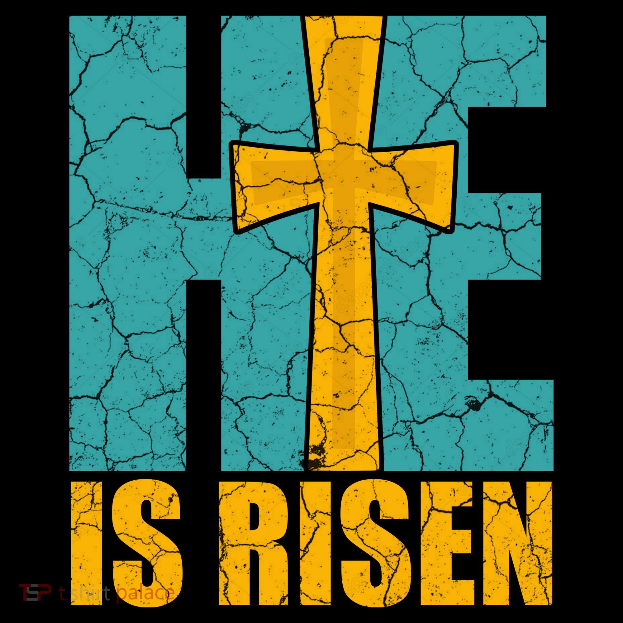 He Is Risen Jesus Christ Christian Women's T-Shirt