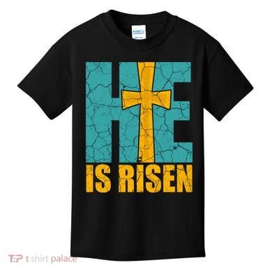 He Is Risen Jesus Christ Christian Kids T-Shirt