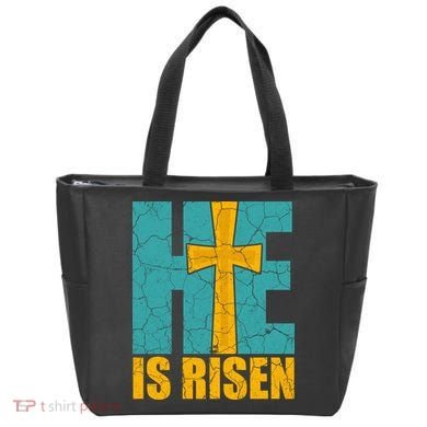 He Is Risen Jesus Christ Christian Tote Bag