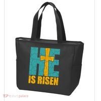 He Is Risen Jesus Christ Christian Tote Bag thumb 3