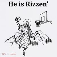 He Is Rizzen Jesus Christ He Has Risen Basketball Dunking Women's Tank Top thumb 5