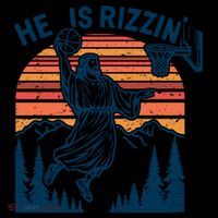 He Is Rizzin Easter Jesus Christian Basketball Coffee Mug thumb 5
