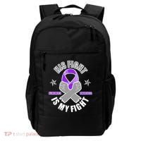 His Fight Is My Fight Alzheimer's Awareness Backpack thumb 0
