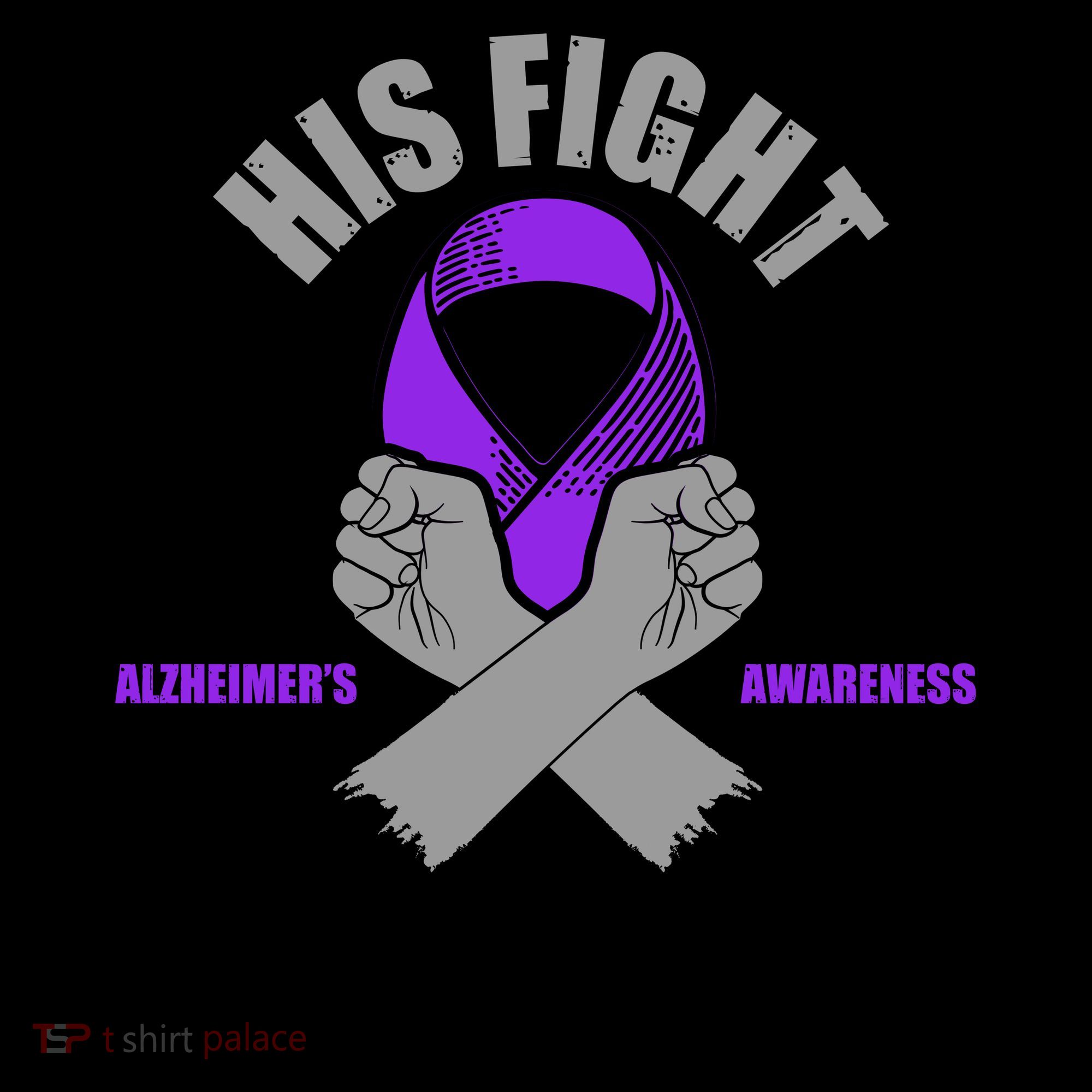 His Fight Is My Fight Alzheimer's Awareness Coffee Mug