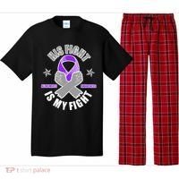 His Fight Is My Fight Alzheimer's Awareness Pajama Set thumb 0