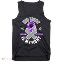 His Fight Is My Fight Alzheimer's Awareness Tank Top thumb 0
