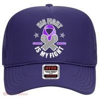 His Fight Is My Fight Alzheimer's Awareness Hat thumb 0
