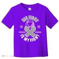 His Fight Is My Fight Alzheimer's Awareness Toddler T-Shirt thumb 0