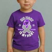 His Fight Is My Fight Alzheimer's Awareness Toddler T-Shirt thumb 2