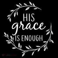 His Grace Is Enough USA-Made Doggie Bandana thumb 2