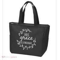 His Grace Is Enough Tote Bag thumb 3