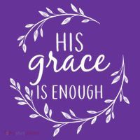 His Grace Is Enough Mousepad thumb 1
