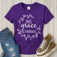 His Grace Is Enough Women's T-Shirt thumb 3