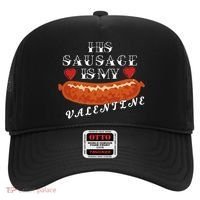 HIs Sausage Is My Valentine Dirty Offensive  Hat thumb 0