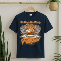 His Wings Were Ready But My Heart Was Not In Memory of My Father T-Shirt thumb 2