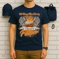 His Wings Were Ready But My Heart Was Not In Memory of My Father T-Shirt thumb 6