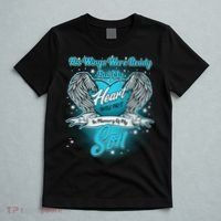 His Wings Were Ready But My Heart Was Not In Memory of My Son T-Shirt thumb 5