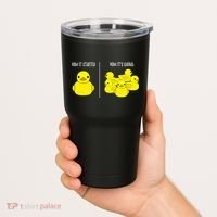 How It Started How Its Going Bath Duckie Toy Rubber Duck Tumbler thumb 2