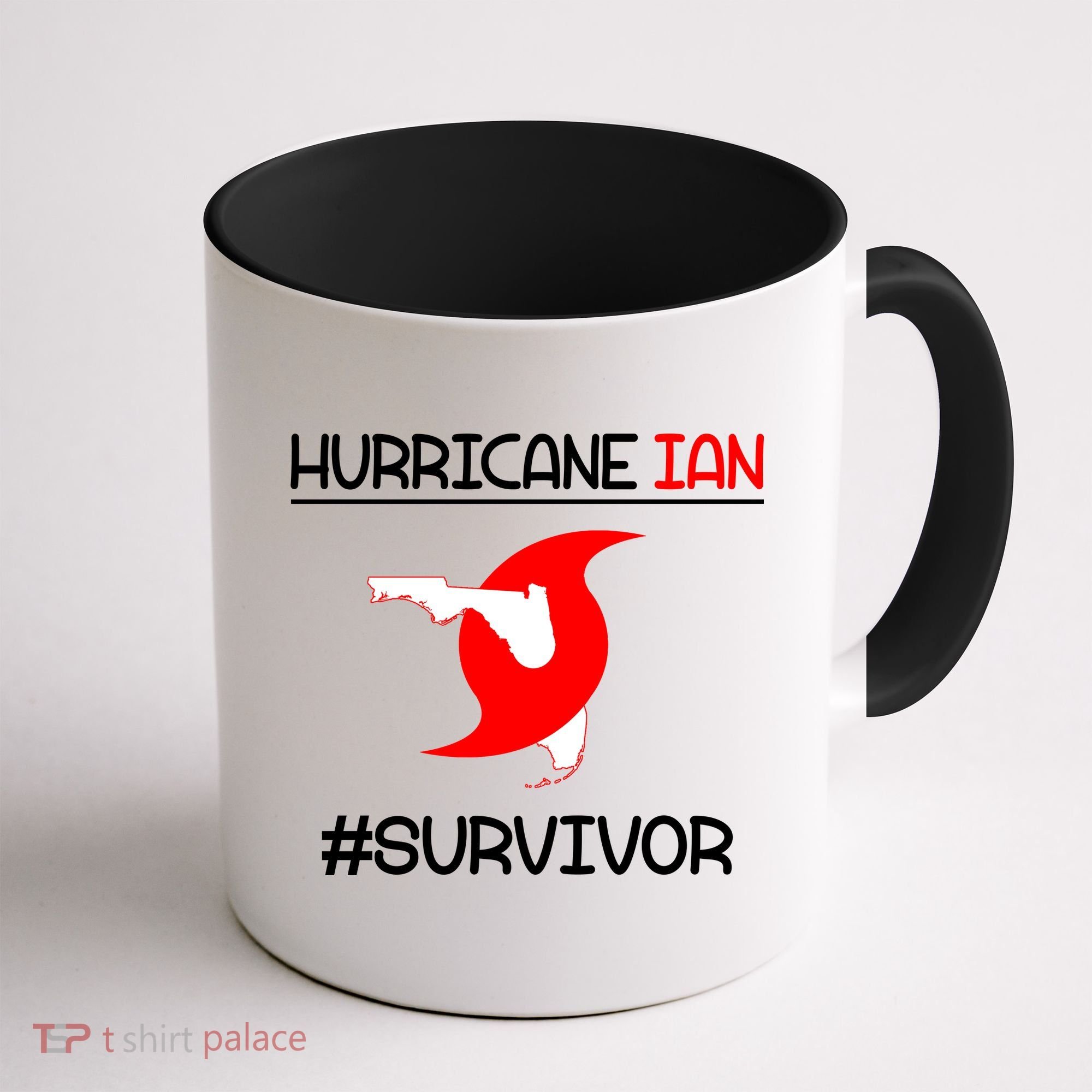 Hurricane Ian Survivor Florida Map Coffee Mug