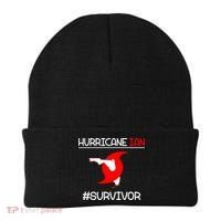Hurricane Ian Survivor Florida Map Beanie thumb 0