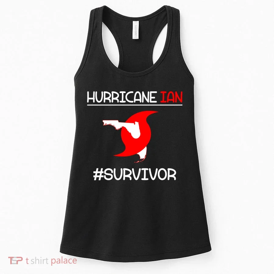 Hurricane Ian Survivor Florida Map Women's Tank Top