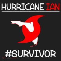 Hurricane Ian Survivor Florida Map Hat thumb 2