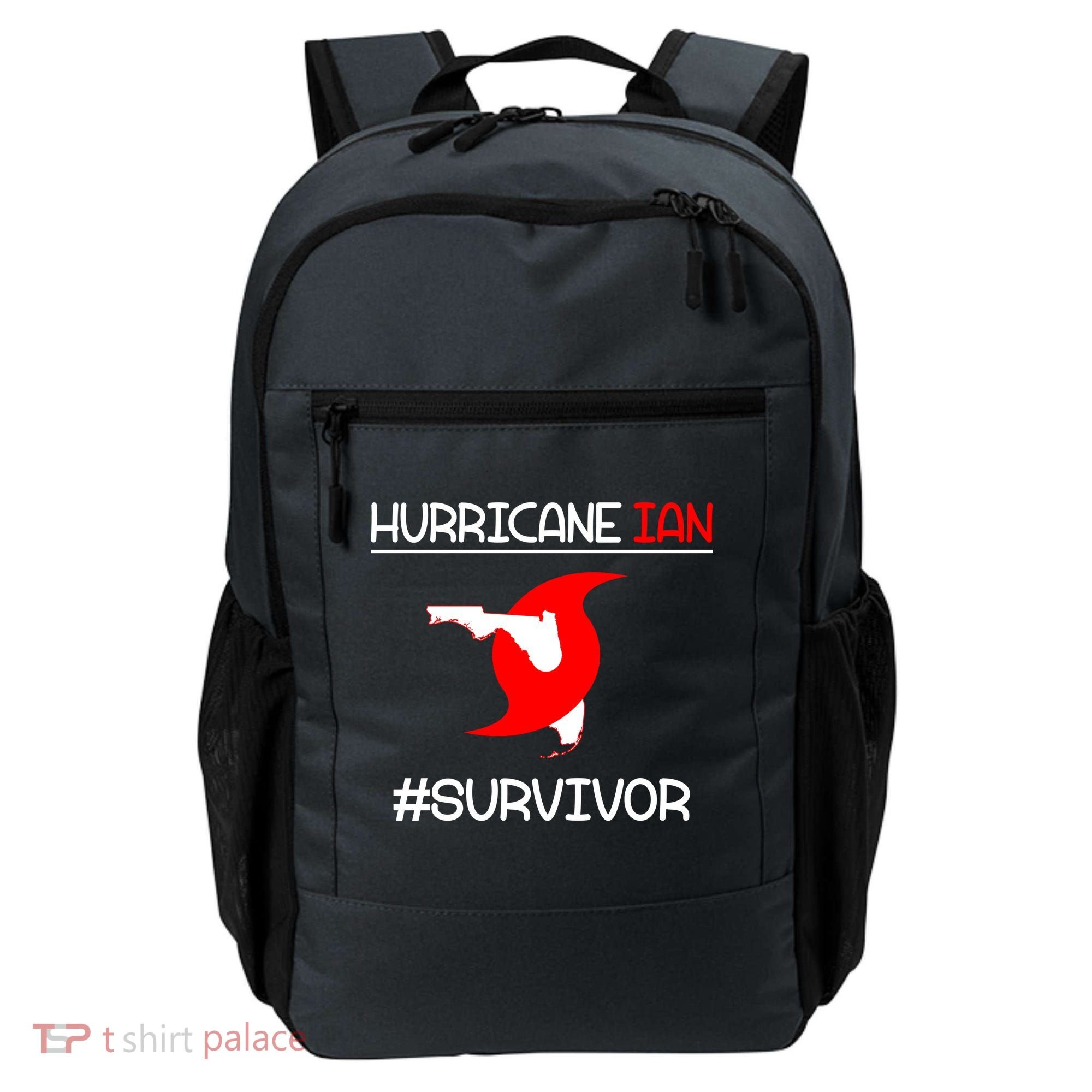 Hurricane Ian Survivor Florida Map Backpack