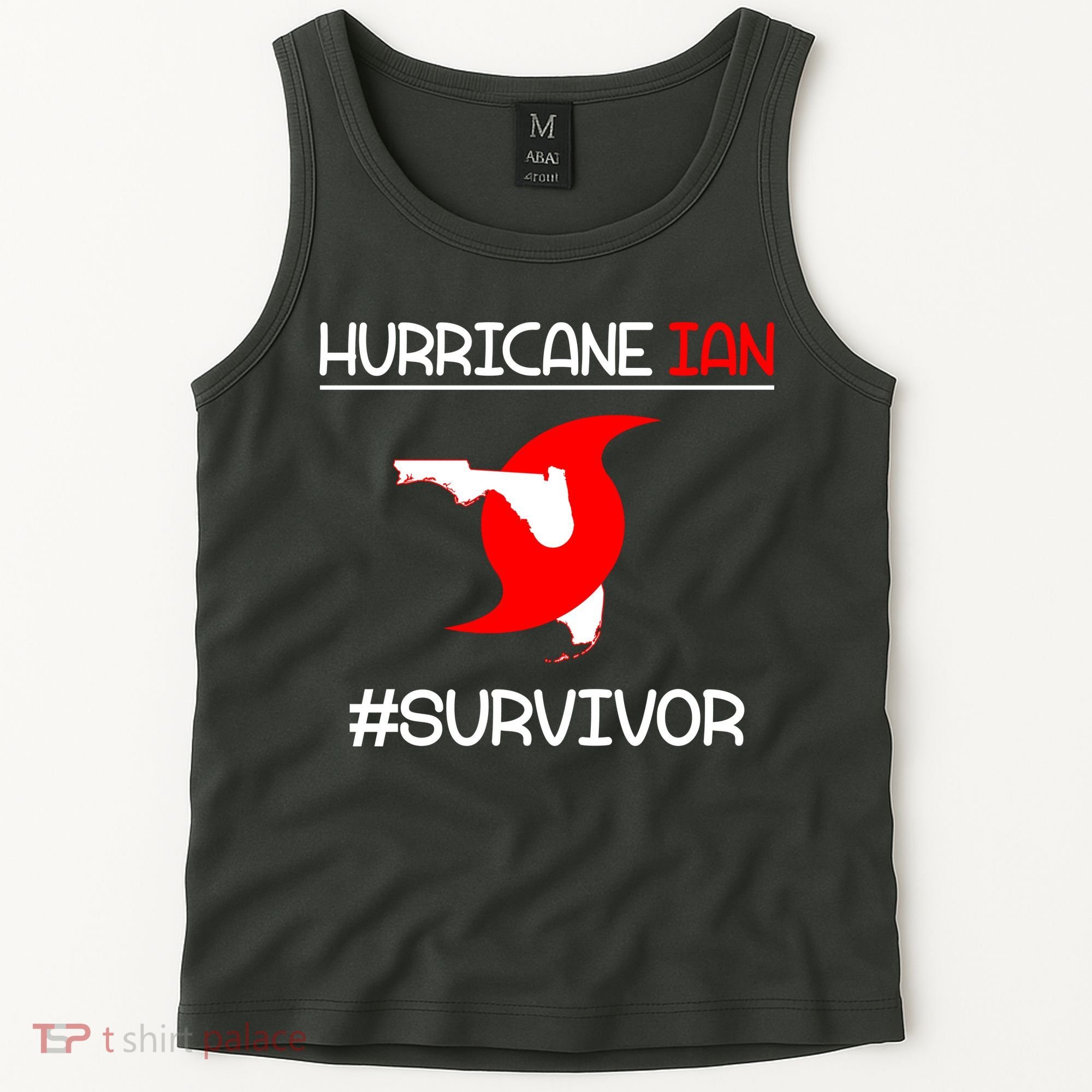 Hurricane Ian Survivor Florida Map Tank Top
