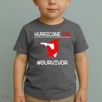 Hurricane Ian Survivor Florida Map Toddler T-Shirt thumb 2