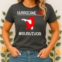 Hurricane Ian Survivor Florida Map Women's T-Shirt thumb 2
