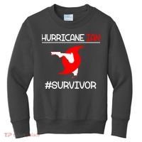 Hurricane Ian Survivor Florida Map Kids Sweatshirt thumb 0
