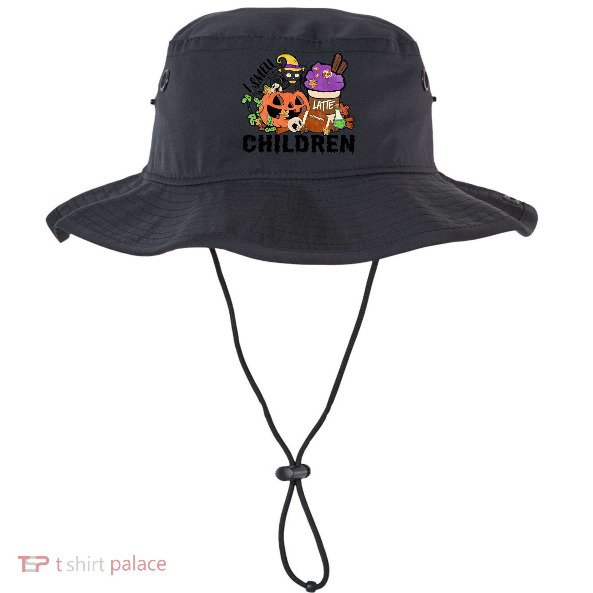 Halloween I Smell Children Hocus Pocus Coffee Latte Bucket Hat