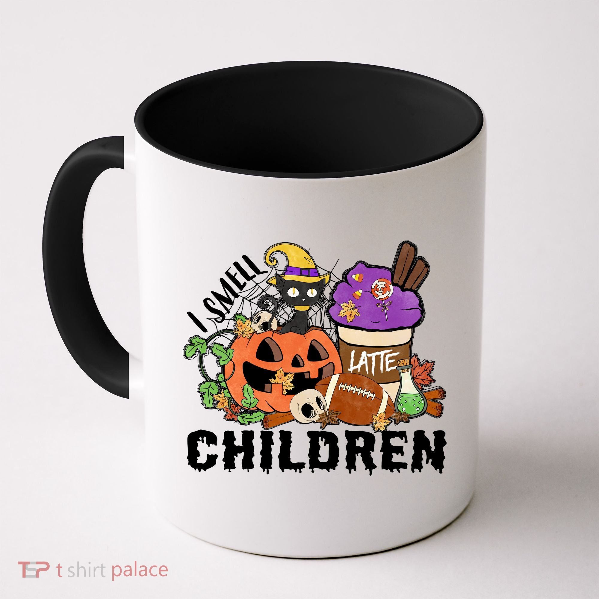 Halloween I Smell Children Hocus Pocus Coffee Latte Coffee Mug