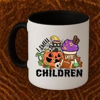 Halloween I Smell Children Hocus Pocus Coffee Latte Coffee Mug thumb 2