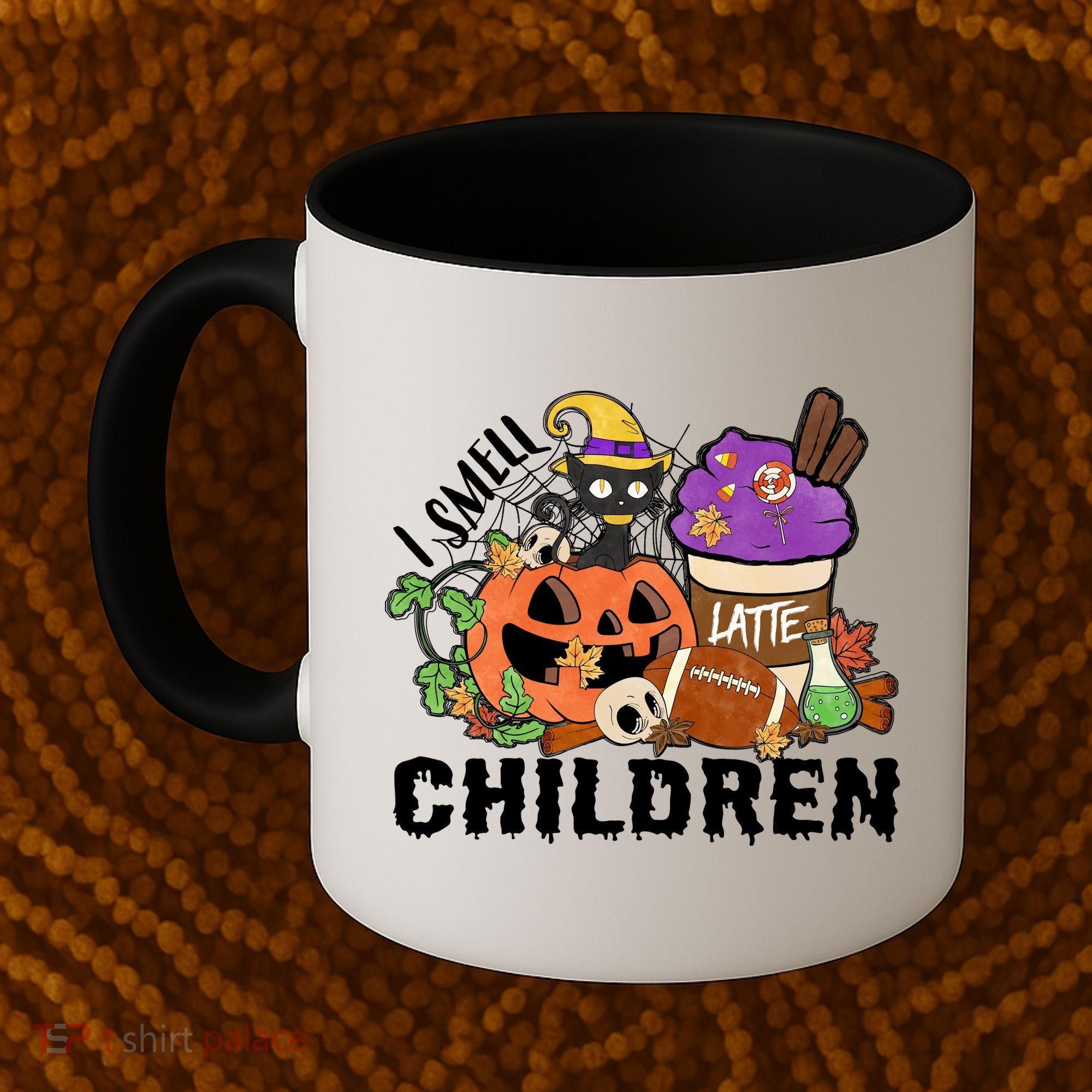 Halloween I Smell Children Hocus Pocus Coffee Latte Coffee Mug