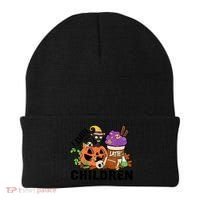 Halloween I Smell Children Hocus Pocus Coffee Latte Beanie thumb 0