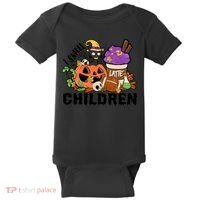 Halloween I Smell Children Hocus Pocus Coffee Latte Baby Bodysuit thumb 0