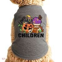 Halloween I Smell Children Hocus Pocus Coffee Latte Doggie Tank thumb 0