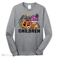 Halloween I Smell Children Hocus Pocus Coffee Latte Long Sleeve Shirt thumb 0