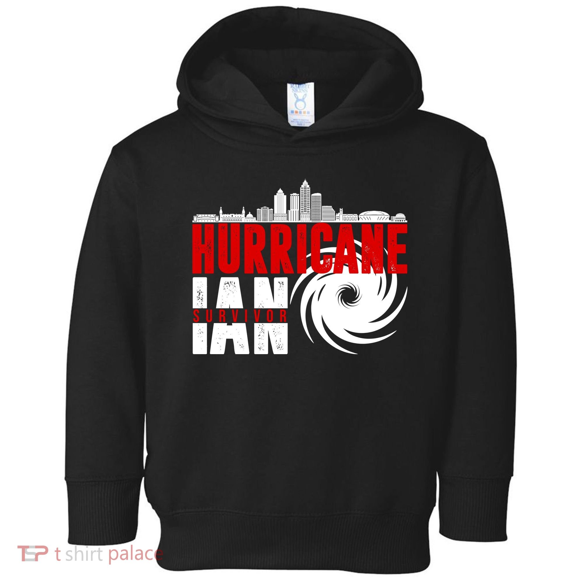 Hurricane IAN Survivor Toddler Hoodie
